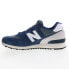 New Balance 574 U574PO2 Mens Blue Suede Lace Up Lifestyle Sneakers Shoes 11.5 Синий - фото #5