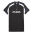 Puma Soccer Jersey Short Sleeve Dress Womens Black Casual 63099001