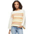 New Scoop Women’s Striped Boatneck Pullover Sweater size