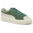 Puma Suede Trail Lace Up Mens Green, Off White Sneakers Casual Shoes 38733601