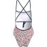 Фото #2 товара TOMMY HILFIGER Straight Neck One Piece Print Swimsuit