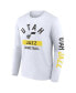 Фото #2 товара Men's Black, White Utah Jazz Two-Pack Just Net T-shirt Combo Set