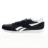 Reebok Classic Royal Nylon Mens Black Canvas Lifestyle Sneakers Shoes 7.5