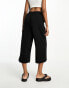 Фото #4 товара Vero Moda Tall culotte trousers in black