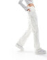 Фото #2 товара Abercrombie & Fitch relaxed cargo trouser in cream