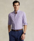 Фото #1 товара Men's Classic-Fit Gingham Stretch Poplin Shirt