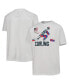 Фото #2 товара Big Boys White Team USA Curling Scattered Swatch T-shirt
