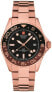 Фото #1 товара Swiss Alpine Military Schweizer Uhr GMT Diver Herrenuhr, Roségold, 42mm 7052.1164