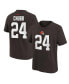 ფოტო #1 პროდუქტის Big Boys Nick Chubb Brown Cleveland Browns Player Name and Number T-shirt