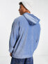 Фото #4 товара ASOS Actual oversized hoodie in cord detail with logo in blue