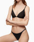 ფოტო #2 პროდუქტის Women's Sheer Marquisette Unlined Plunge Bra QF6727