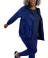 ფოტო #3 პროდუქტის Women's Hooded Packable Zip-Front Jacket, Created for Macy's
