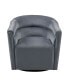 Ryker 30" Fabric Barrel 360 Degree Swivel Chair