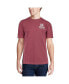 Фото #1 товара Men's Maroon Mississippi State Bulldogs Comfort Colors Campus Icon T-shirt