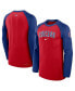 Фото #1 товара Men's Red Chicago Cubs Authentic Collection Game Time Raglan Performance Long Sleeve T-Shirt