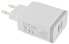 Фото #2 товара Mobiparts Wall Charger Dual USB 2.4A White - Indoor - AC - 5 V - White