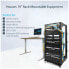 Фото #4 товара StarTech.com 25U Open Frame Server Rack - 4 Post Adjustable Depth (22" to 40") Network Equipment Rack w/ Casters/ Levelers/ Cable Management - Freestanding rack - 25U - 544.3 kg - Cable management - Castor wheels - 33 kg