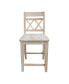 Фото #4 товара Canyon Collection Counter Height Double X-Back Stool