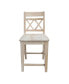 Canyon Collection Counter Height Double X-Back Stool