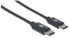Фото #5 товара Manhattan USB-C to USB-C Cable - 3m - Male to Male - Black - 480 Mbps (USB 2.0) - Equivalent to USB2CC3M - Hi-Speed USB - Lifetime Warranty - Polybag - 3 m - USB C - USB C - USB 2.0 - 480 Mbit/s - Black