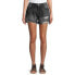 Фото #1 товара No Boundaries Destructed Mom Shorts Women's Denim High Rise Fary Hem Size 13