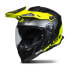 Adventurehelm Just1 J34 Pro Outerspace Schwarz-Titanium-Gelb Fluo