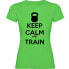 ფოტო #1 პროდუქტის KRUSKIS Keep Calm And Train short sleeve T-shirt