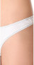 Фото #3 товара Skin 187909 Womens Solid Classic Cotton Thong Underwear White Size Small