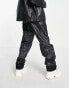 Фото #4 товара Reclaimed Vintage '83 unisex coated jean in black