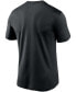 ფოტო #3 პროდუქტის Men's Black Baltimore Orioles Wordmark Legend T-shirt