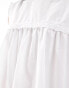 Фото #4 товара ASOS DESIGN cotton lace trim sleeveless blouse in white