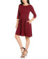 Фото #3 товара Women's Perfect Fit and Flare Pocket Dress