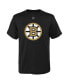 ფოტო #2 პროდუქტის Big Boys David Pastrnak Black Boston Bruins Name and Number T-shirt