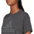 Футболка мужская Adidas Winrs 3.0 с коротким рукавом Black Melange / Grey Four, S - фото #6