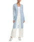 Brodie Cashmere Flossy Cashmere Maxi Cardigan Women's Blue M