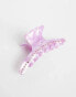 Фото #2 товара SUI AVA helen wrapped big diamante hair claw clip in lilac