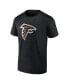 ფოტო #3 პროდუქტის Men's Bijan Robinson Black Atlanta Falcons Icon Name and Number T-shirt
