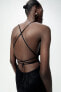 Фото #12 товара Платье миди из 100% льна — zw collection ZARA