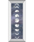 Фото #1 товара Moon Chart Il by Naomi Mccavitt Mirror Framed Print Wall Art - 18" x 42"