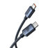 Фото #2 товара Kabel przewód do szybkiego ładowania i transferu danych USB-C USB-C 100W 2m czarny