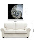 Фото #9 товара Pearly Nautilus Frameless Free Floating Tempered Glass Panel Graphic Wall Art, 36" x 36" x 0.2"