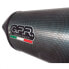 GPR EXHAUST SYSTEMS Furore Evo4 Poppy Kawasaki ZZR 1400 17-20 Ref:E4.K.163.FP4 Homologated Oval Muffler
