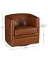 Capstone Swivel Tufted Chair