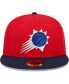 Фото #3 товара Men's Red, Navy Phoenix Suns 59FIFTY Fitted Hat