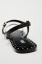 Фото #10 товара Кожаные сандалии ZARA