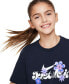 Фото #3 товара Платье Nike Big Girls Cotton T-Shirt