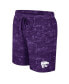 ფოტო #3 პროდუქტის Men's Purple Kansas State Wildcats Ozark Swim Shorts