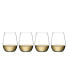 Pure White Wine Glasses, Set of 4