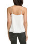 Фото #2 товара Socialite Lace Trim Cami Women's White Xxs