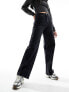 Фото #1 товара Selected Femme straight fit jeans in black